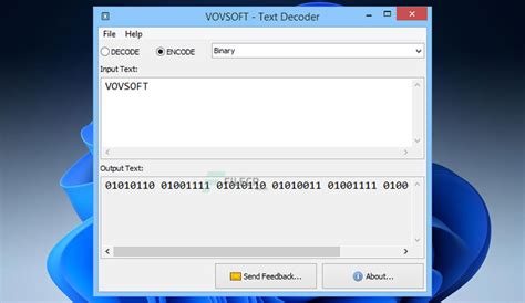 VovSoft Text Decoder And